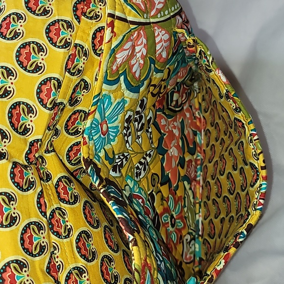 Vera Bradley Provencal Mailbag Crossbody w/Rhythm and Blues Checkbook Cover - Picture 5 of 13